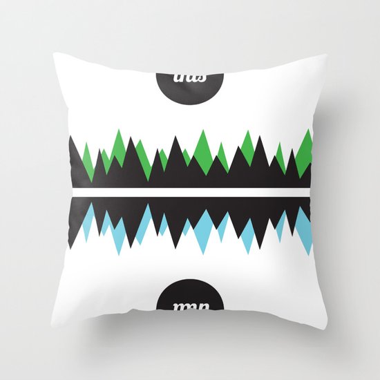 This & That Throw Pillow