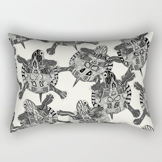 turtle party Rectangular Pillow