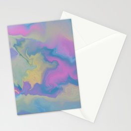 Watercolours Stationery Card