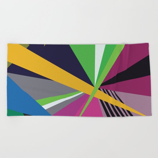 Amazing Runner No. 8 Beach Towel