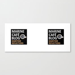 Marine Cafe Blog Canvas Print