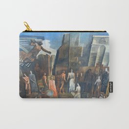 Italy Among the arts and sciences Italian Roman mural landscape painting Carry-All Pouch | Empire, Vatican, Italy, Villaborghese, Spanishsteps, Italian, Colosseum, Sciences, Naples, Pantheon 