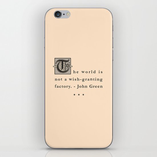 Wish-Granting Factory iPhone Skin