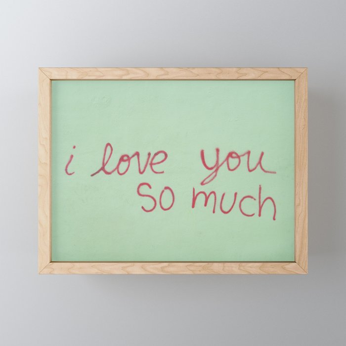 Usa Austin I Love You So Much Framed Mini Art Print By Shana S Shop Society6 Usa Austin I Love You So Much Framed Mini Art Print By Shana S Shop Society6