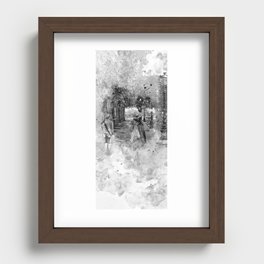 walk in the south Recessed Framed Print