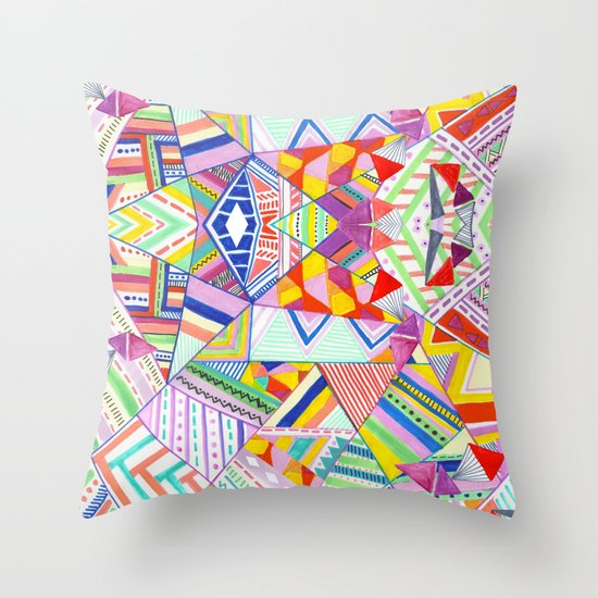 CIRCUS -C A N D Y- POP Throw Pillow