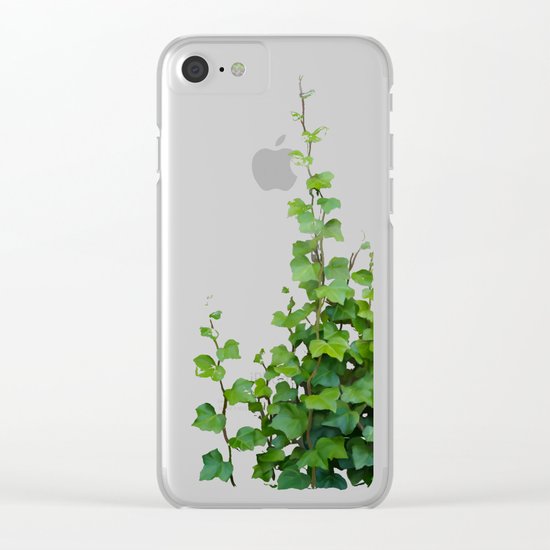 By the wall Clear iPhone Case