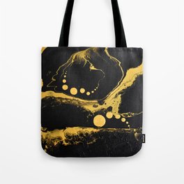 Liquid Gold Tote Bag