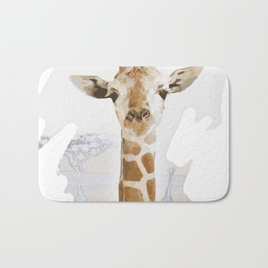 Giraffe Bath Mat