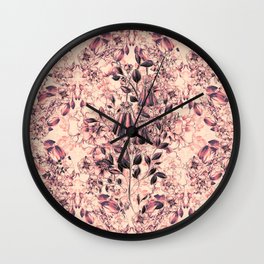 Stunning abundance of flowers - series 1 F Wall Clock