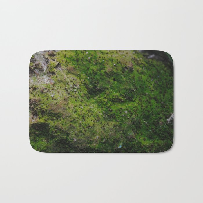 Speckled Moss Bath Mat By Thegrimegoddess Society6