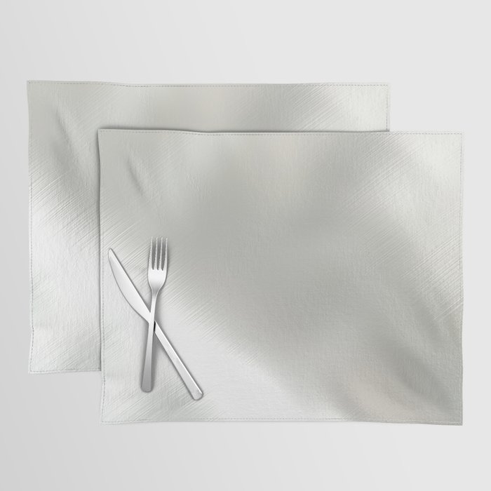 Polished metal texture Placemat