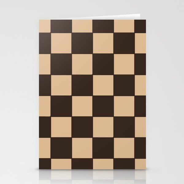 Classic Chess (King, Queen, Checkmate). Stationery Cards