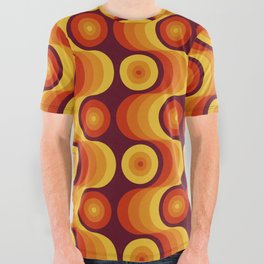 Mid Century Modern 28 All Over Graphic Tee