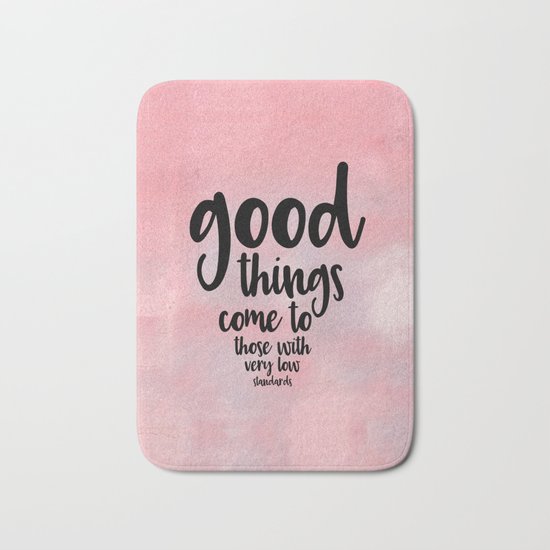 Low Standards Bath Mat