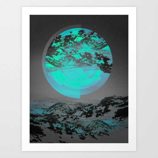 Neither Up Nor Down II Art Print