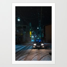 Takayama nights Art Print