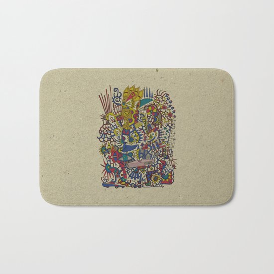 - romantic summer - Bath Mat