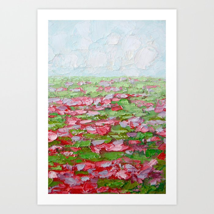 September Fields No. 2 Art Print