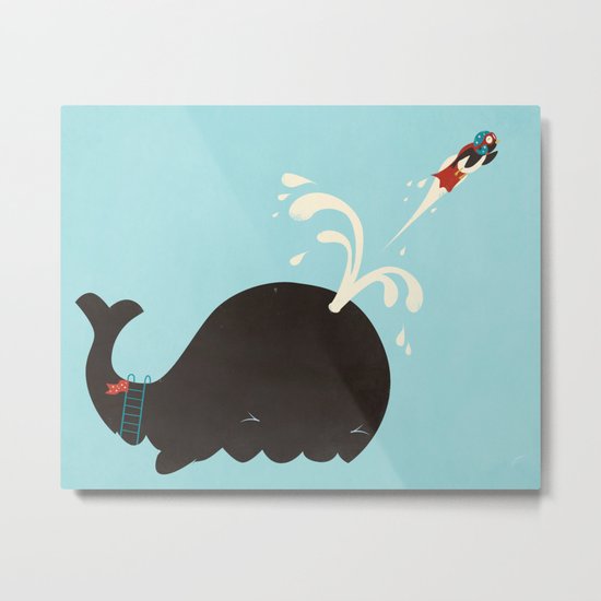 Avian Cannonball Metal Print