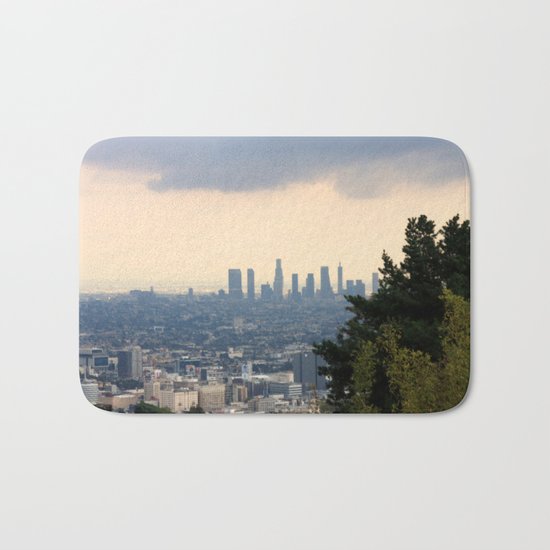 On the hill Bath Mat