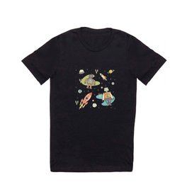 Robots in Space T-shirt