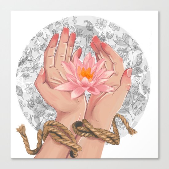 Her Life Unbound Canvas Print