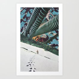 Break Away Art Print