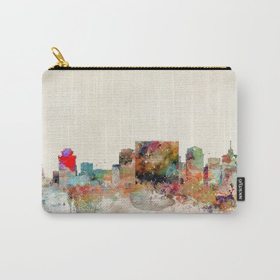 nashville tennessee skyline Carry-All Pouch