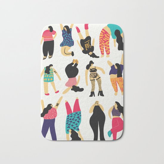 Girl Power Bath Mat