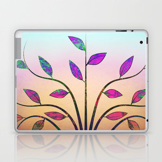 Ornamental Tree Laptop & iPad Skin