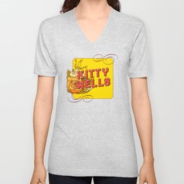 Queen of Country V Neck T Shirt