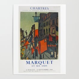 Marquet Et Ses Amis (after) Albert Marquet, 1961 Poster