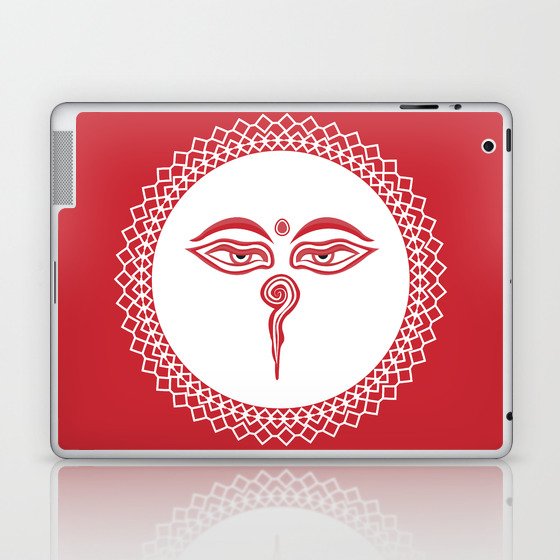 Swayambhu Eyes Laptop & iPad Skin