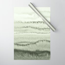 WITHIN THE TIDES - SAGE GREEN by MS  Wrapping Paper