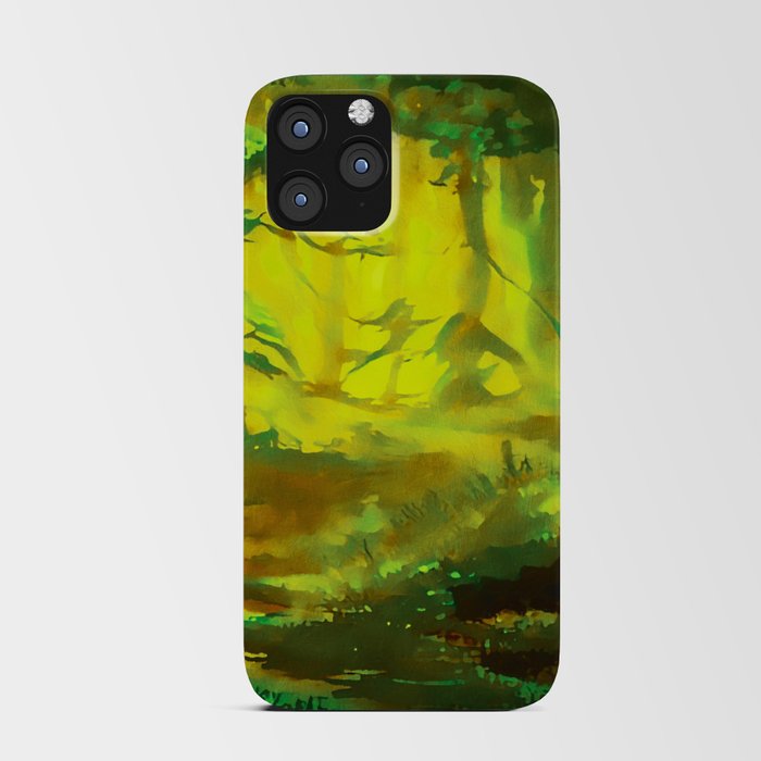 Into the Forest of Light iPhone Card Case