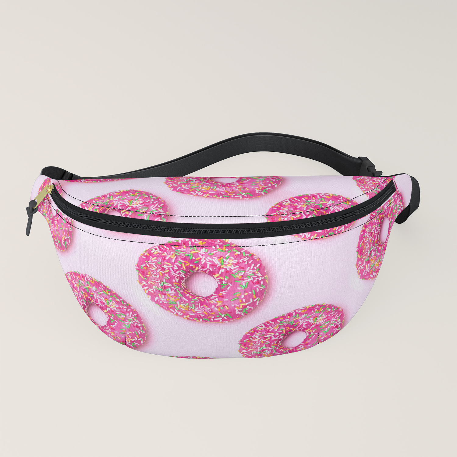 blush pink fanny pack