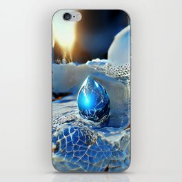 Ice Dragon Egg iPhone Skin