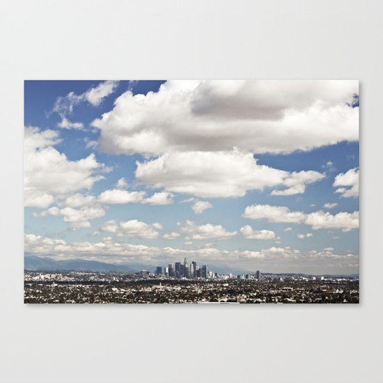 Los Angeles Cityscape Canvas Print