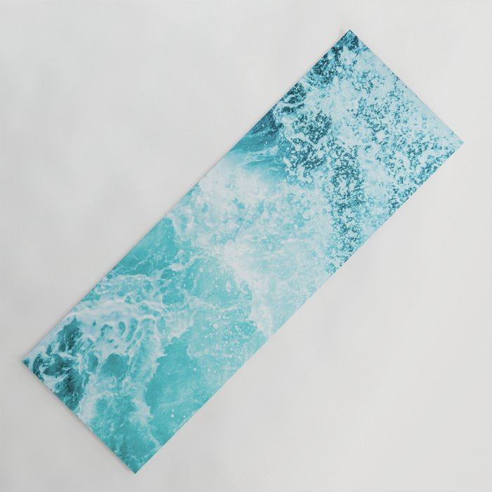 Perfect Sea Waves Yoga Mat by Nature Magick Cascadia Collection