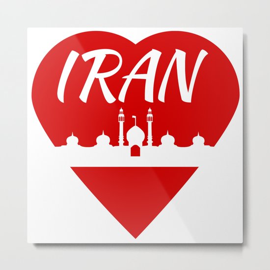 Iran Metal Print