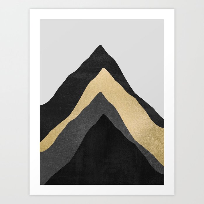 Four Mountains Art Print