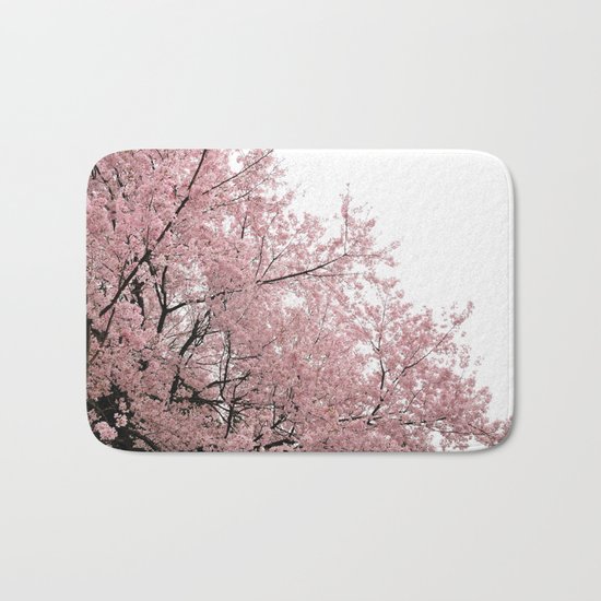 cherry blossoms Bath Mat