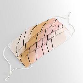 Watercolor Rainbow Face Mask | Graphicdesign, Digital, Aleeya, Pink, Curated, Color, White, Jones 