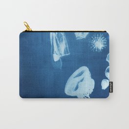 Zooplankton | Cyanotype Carry-All Pouch