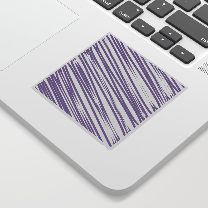 Purple stripes background Sticker