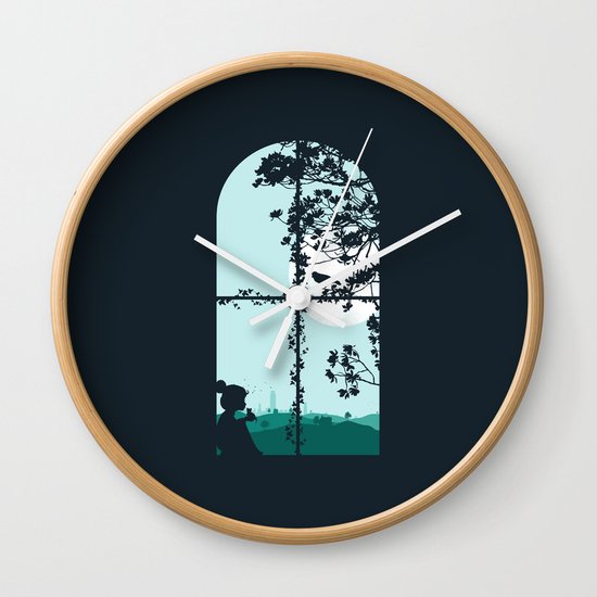 Mad World II Wall Clock