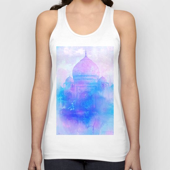 Taj Mahal Unisex Tank Top