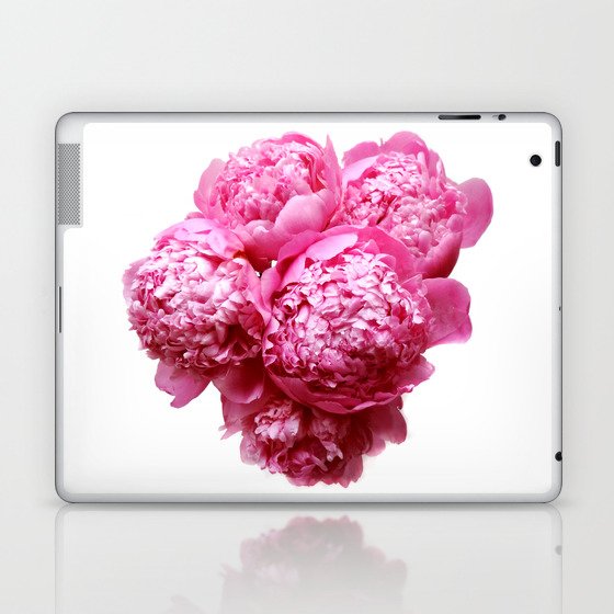 Pink Peonies Bouquet Laptop & iPad Skin