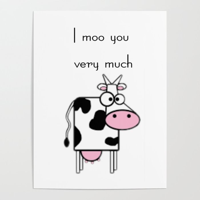 Ok, I was not expecting this from my moo cow friend